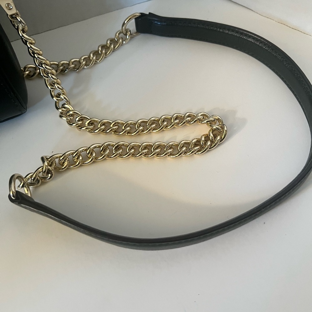 Authentic REBECCA MINKOFF Crosby Crossbody Bag Green Leather!!! - Picture 3 of 15